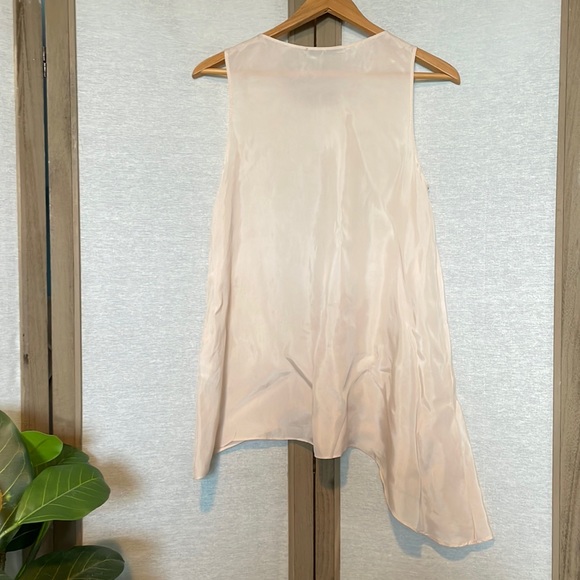 NWT Beau Jours Asymmetrical Hem Sleeveless Tunic - Picture 2 of 5